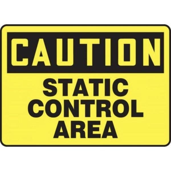 Accuform OSHA CAUTION SAFETY SIGN STATIC MELC605VS MELC605VS - main